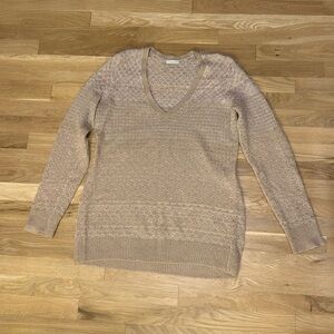 Women’s Hinge Oatmeal Sweater Size Medium